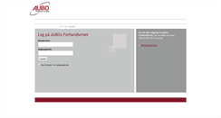 Desktop Screenshot of forhandler.aubo.dk